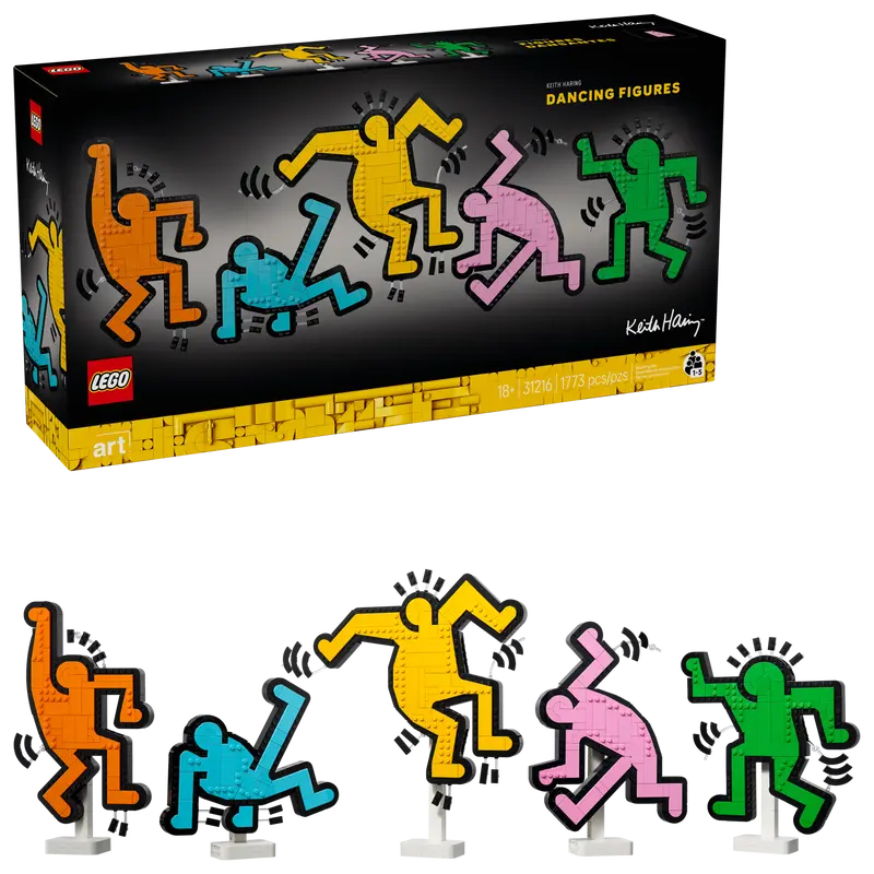 31216 LEGO Art Keith Haring Dancing Figures