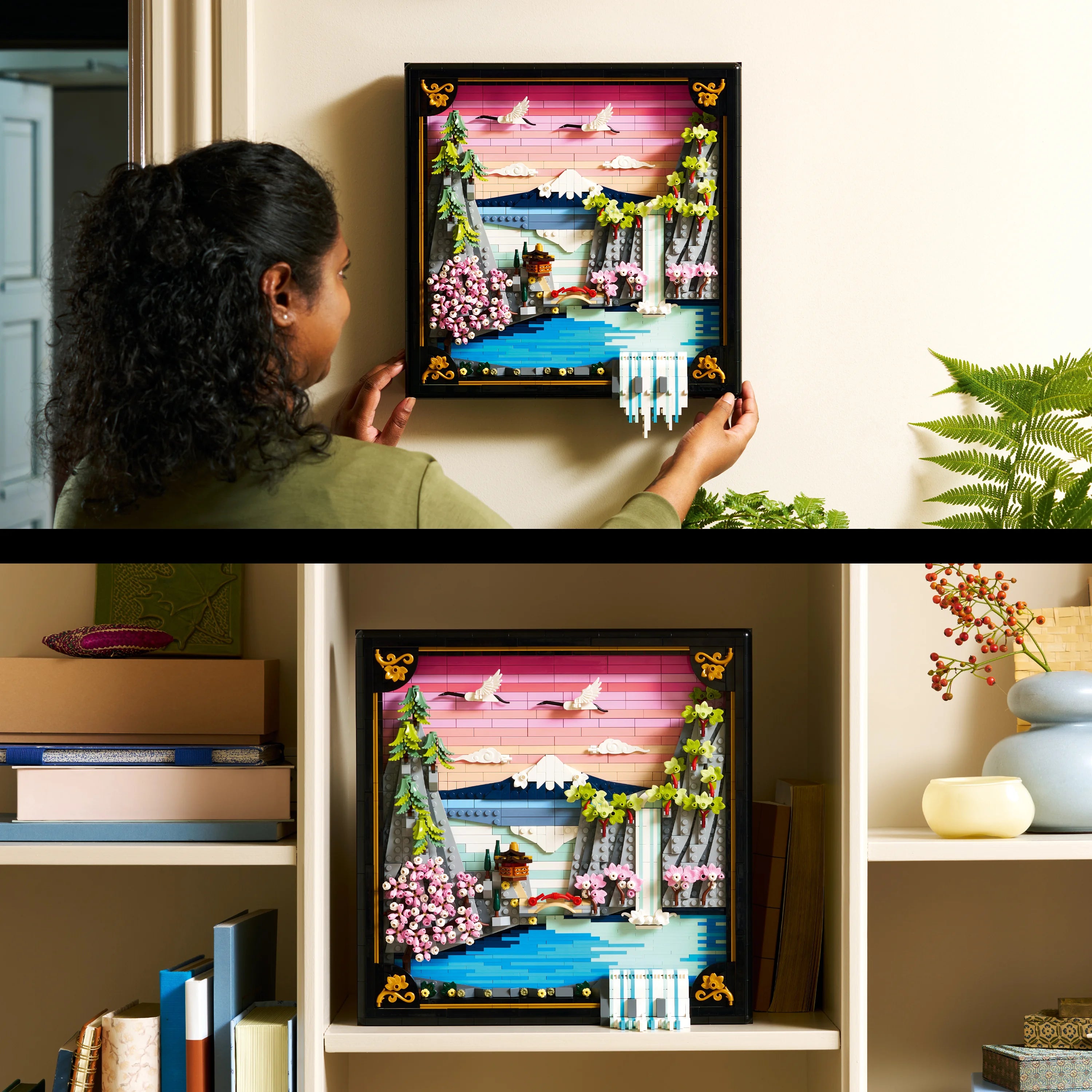 LEGO Art Japanese Cherry Blossom Landscape Set 31218