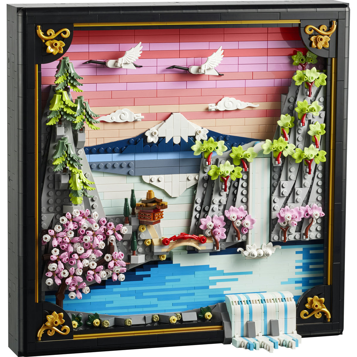 LEGO Art Japanese Cherry Blossom Landscape Set 31218