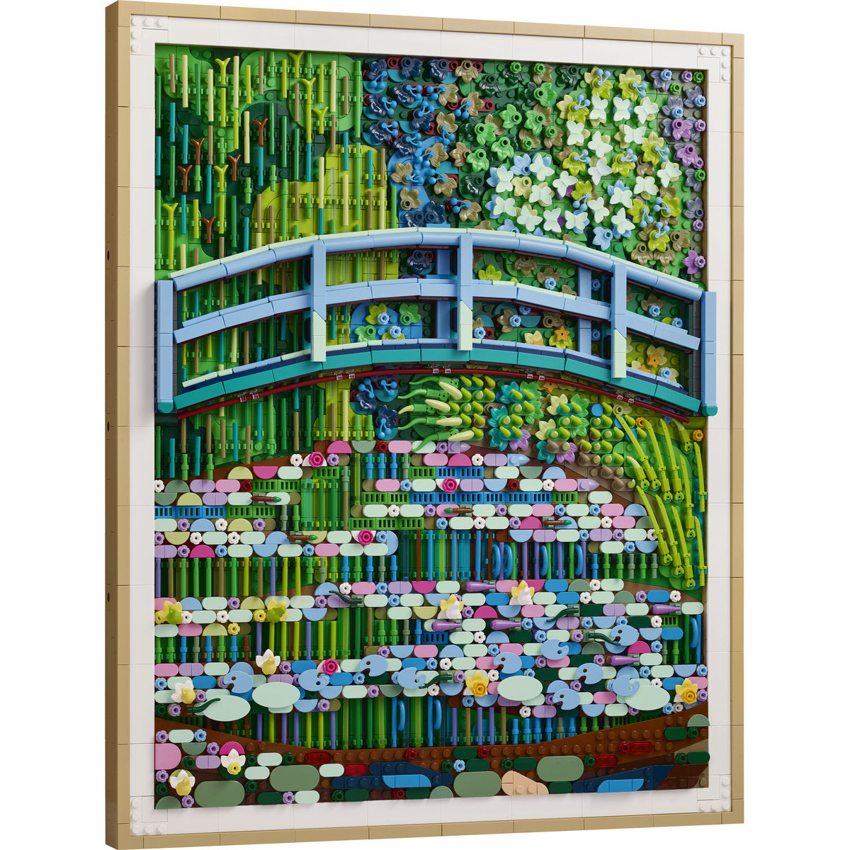 LEGO Art Claude Monet Bridge over a Pond of Water Lilies Set 31220