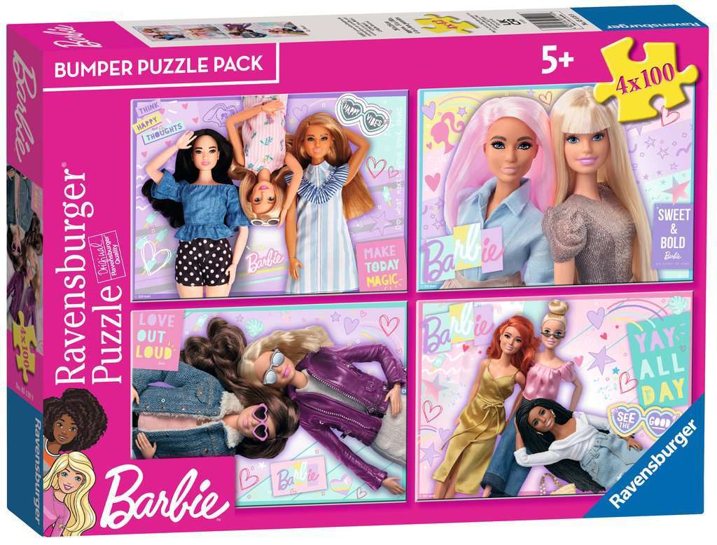 Barbie Bumper Pack 4x100pc