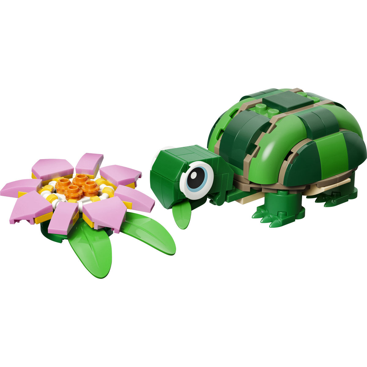 LEGO Creator 3in1 Turtle with a Water Lily Flower 31377
