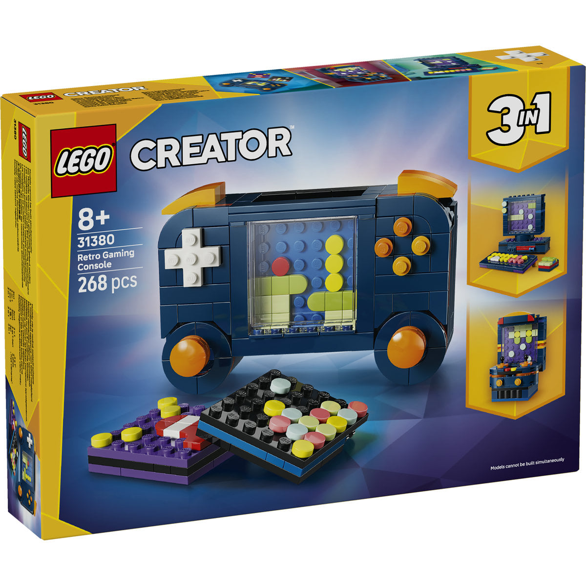 LEGO Creator 3in1 Retro Gaming Console Toy 31380