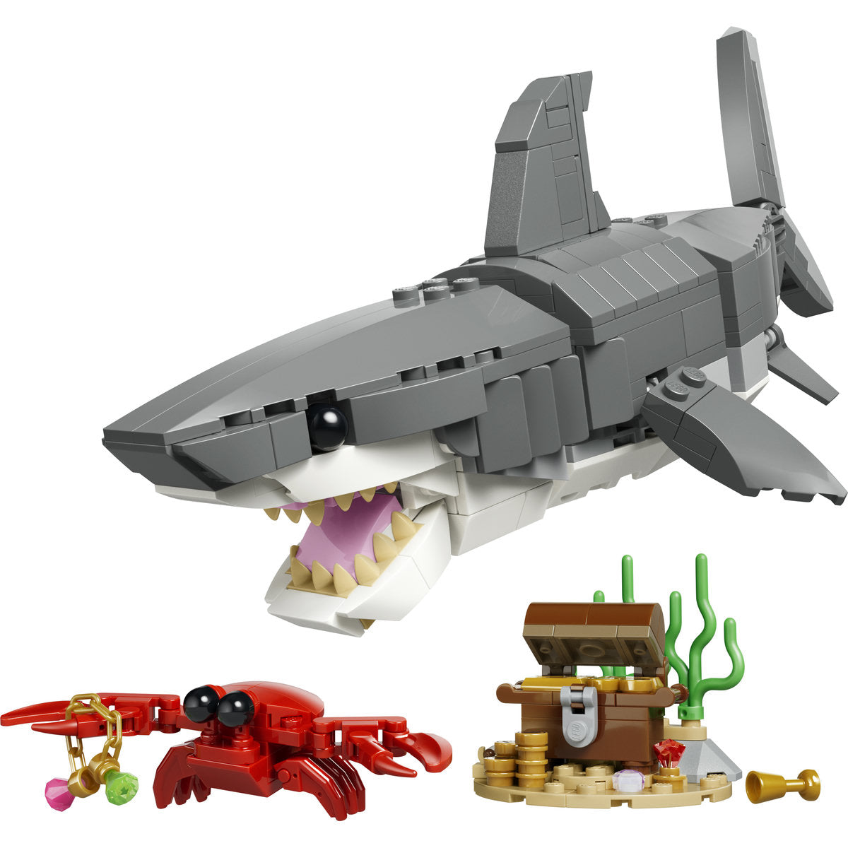 LEGO Creator 3in1 Fierce Shark with a Treasure Chest 31381