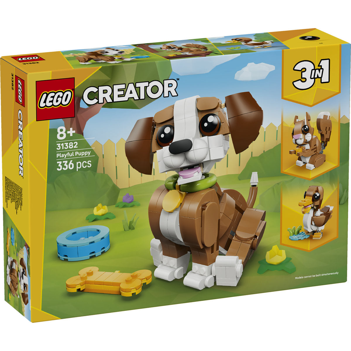 LEGO Creator 3in1 Cute Animals: Playful Puppy Dog 31382