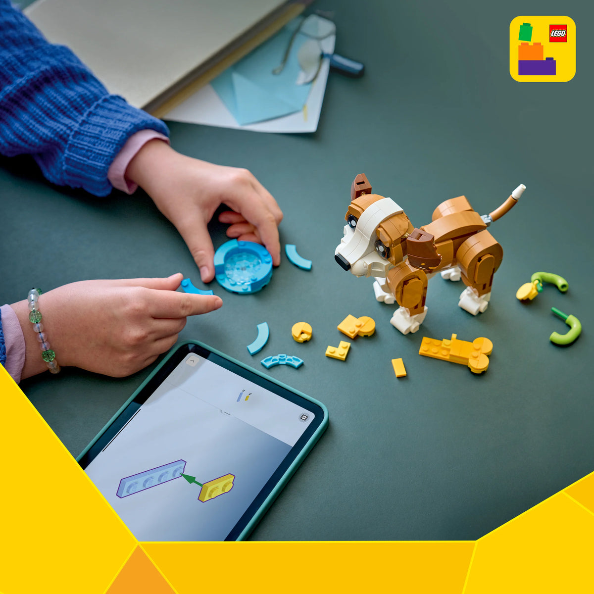 LEGO Creator 3in1 Cute Animals: Playful Puppy Dog 31382