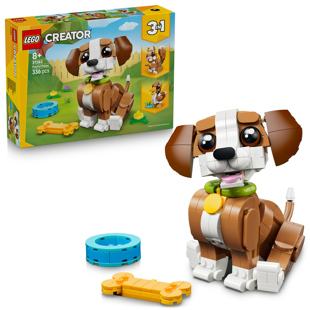 LEGO Creator 3in1 Cute Animals: Playful Puppy Dog 31382