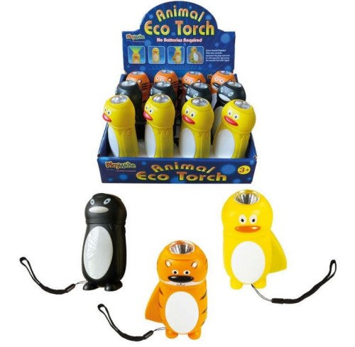 Animal Eco Torch 4 Asst