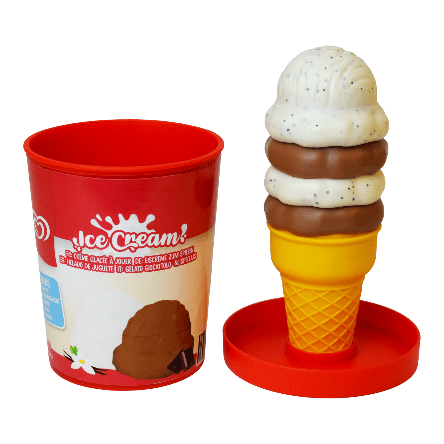 Casdon Toy Play Ice Cream Tub Assorted Styles