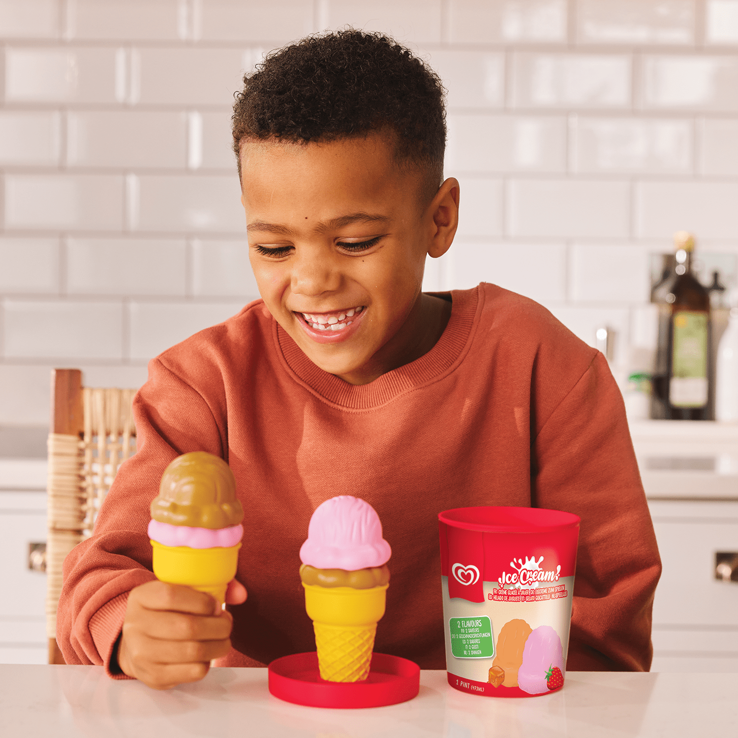 Casdon Toy Play Ice Cream Tub Assorted Styles