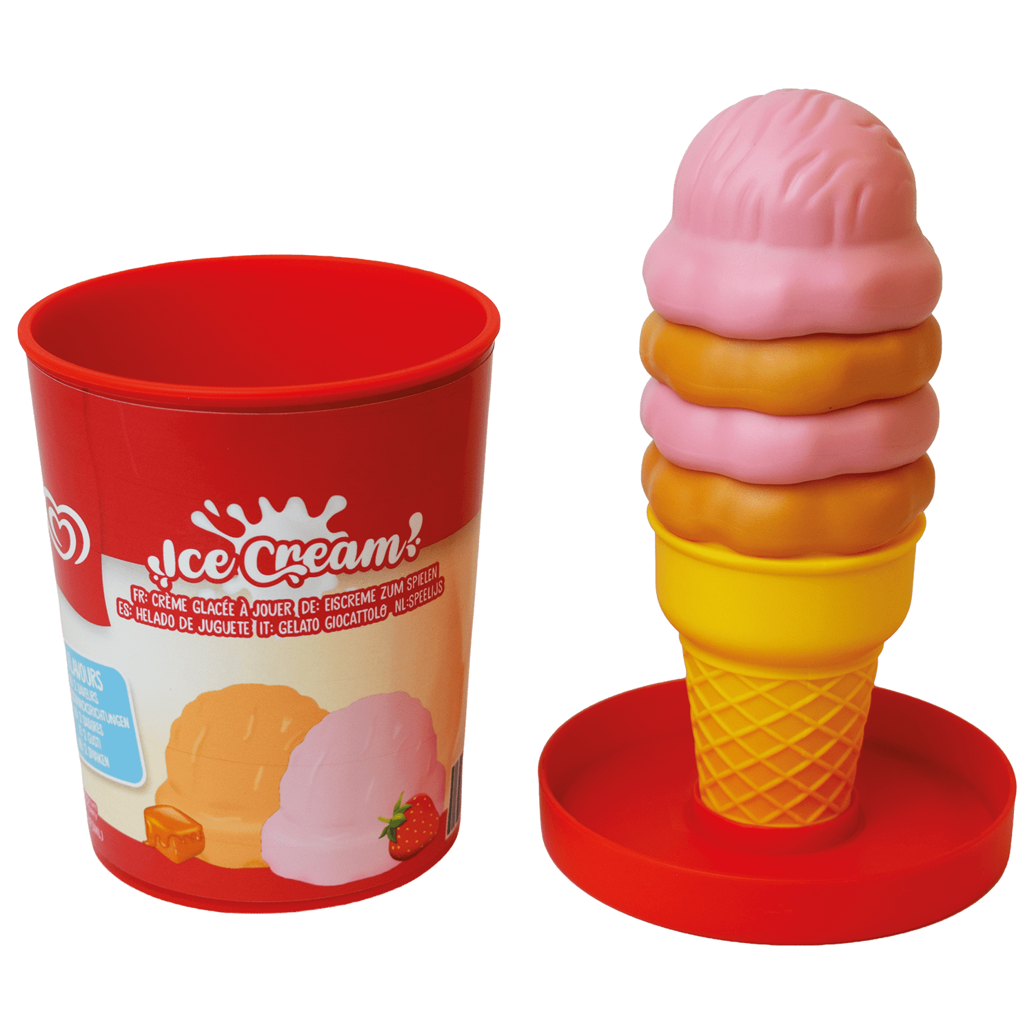 Casdon Toy Play Ice Cream Tub Assorted Styles