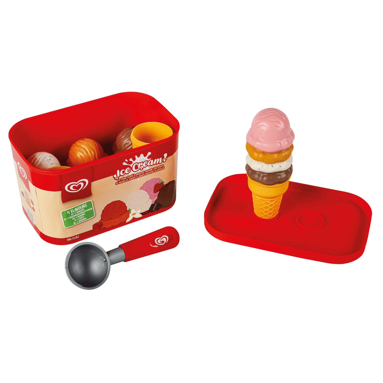 Casdon Toy Ice Cream Scoop Playset