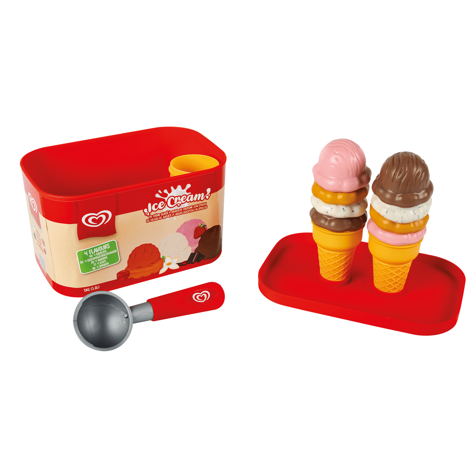 Casdon Toy Ice Cream Scoop Playset