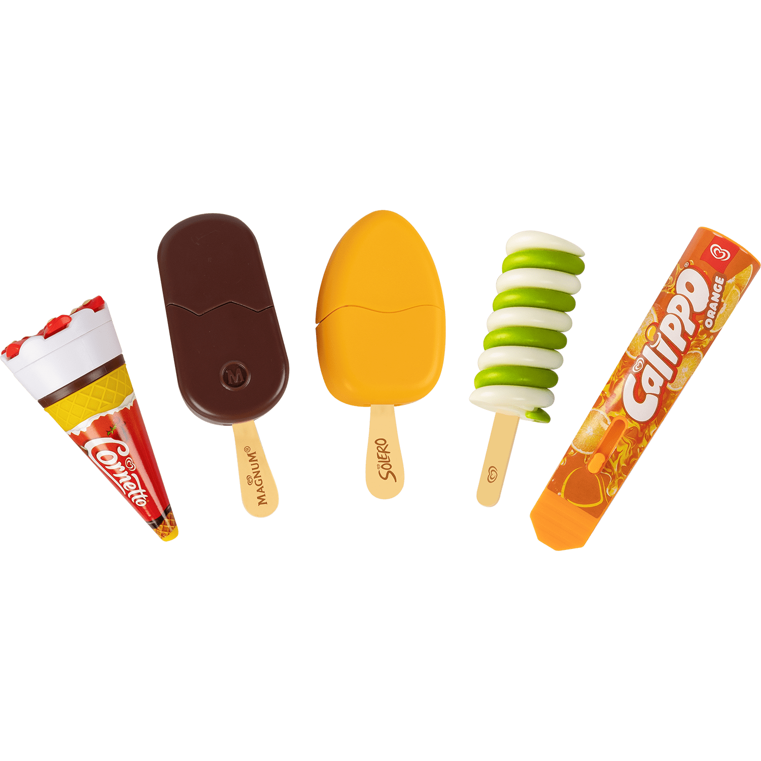Casdon Toy Play Ice Cream Freezer Role Play Set