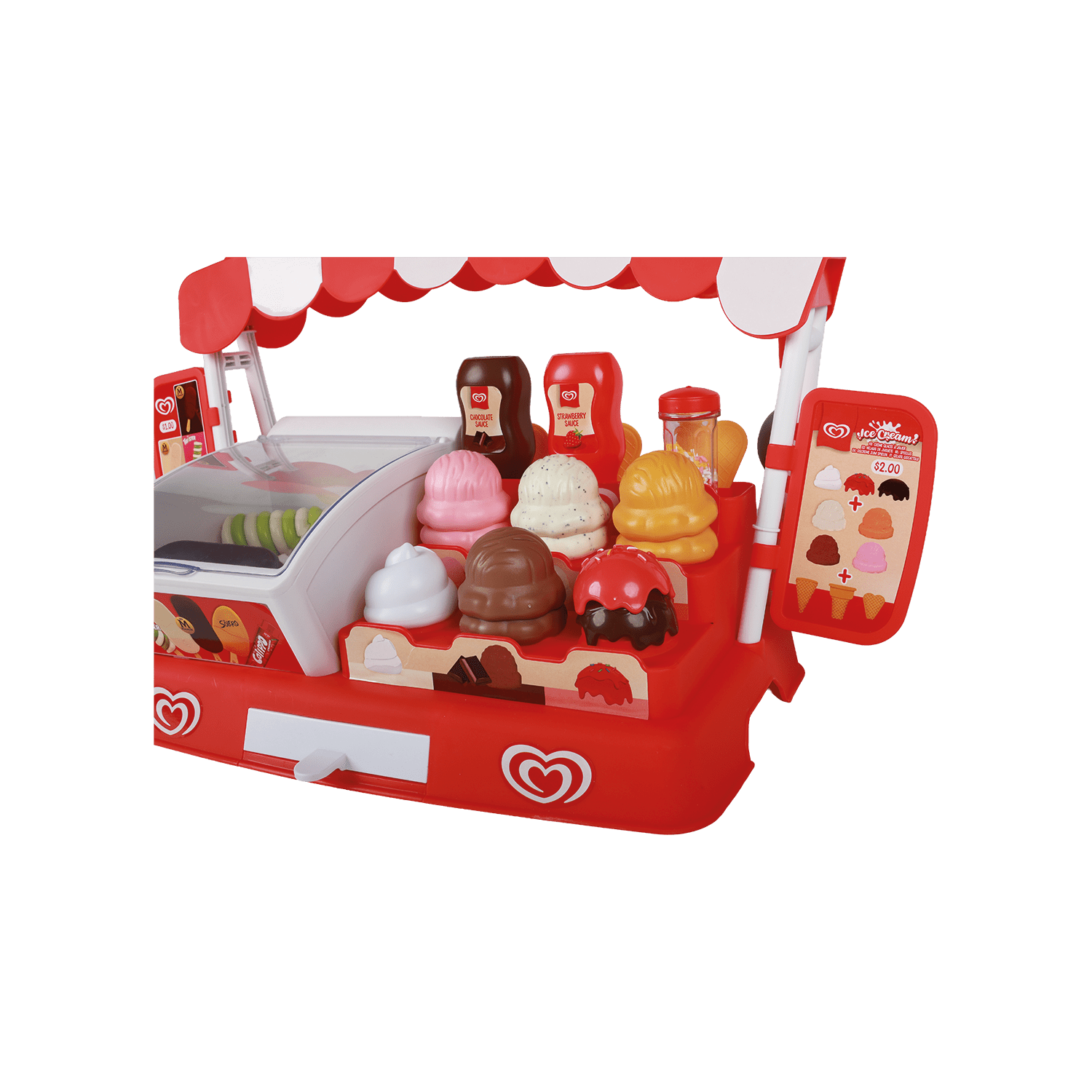 Casdon Toy Ice Cream Parlour Role Play Set