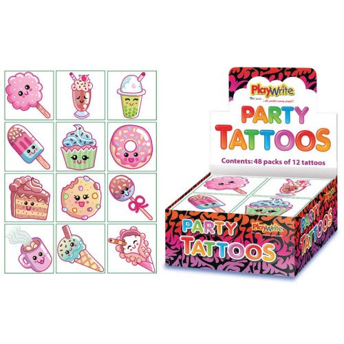 Sweet Treat 12 Pack Tattoos
