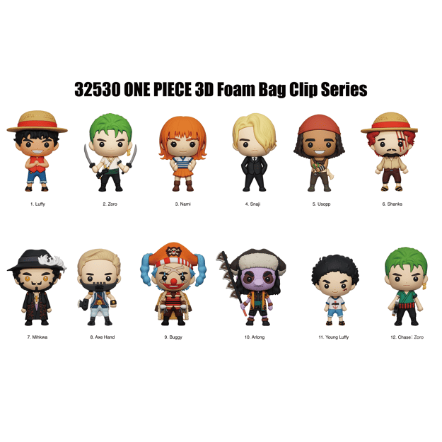 One Piece Netflix Live Action Series 1 Mystery Bag Clip