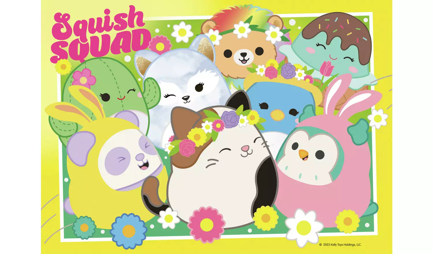 Ravensburger Squishmallows 4x100 Piece Jigsaw Puzzle Set
