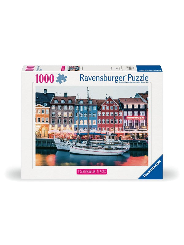 Ravensburger Copenhagen Denmark 1000 Piece Jigsaw Puzzle