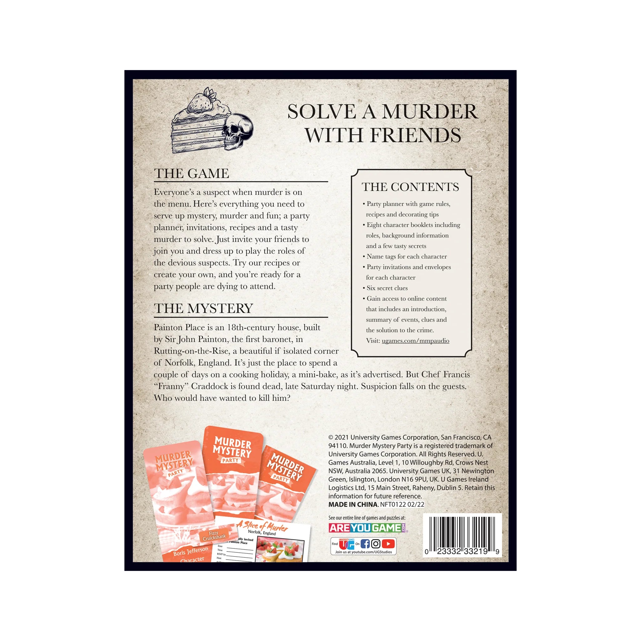 Murder Mystery Dinner Party - Slice of Murder