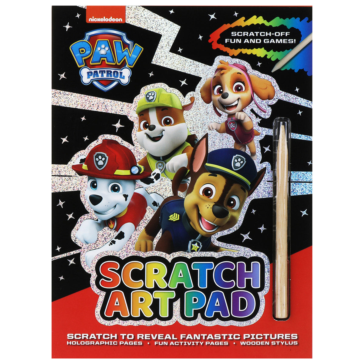 Paw Patrol Scratch Art Pad