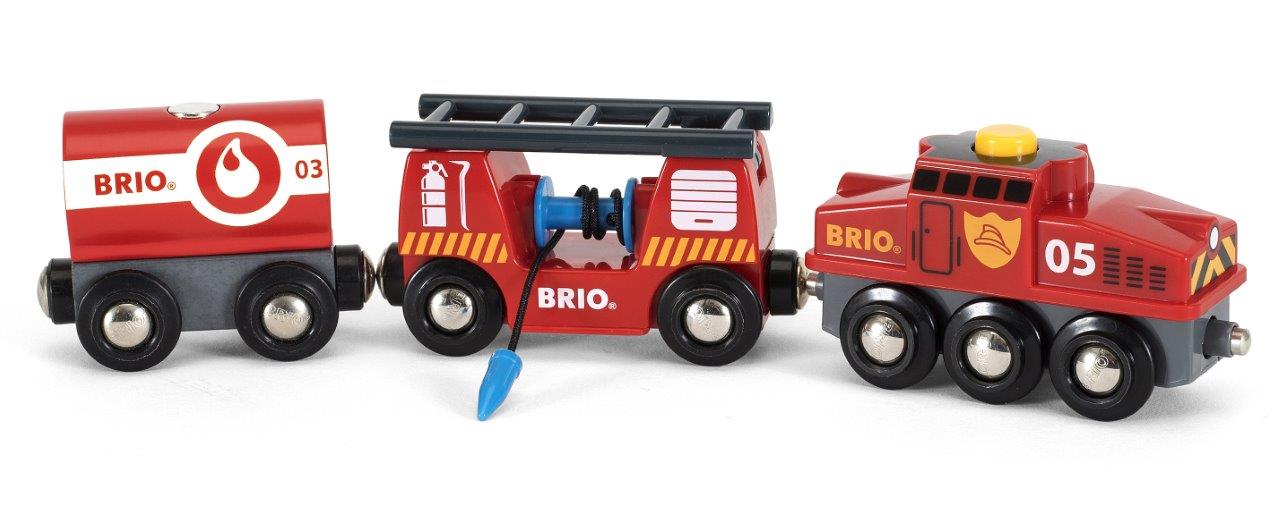 BRIO Rescue Firefighting Train