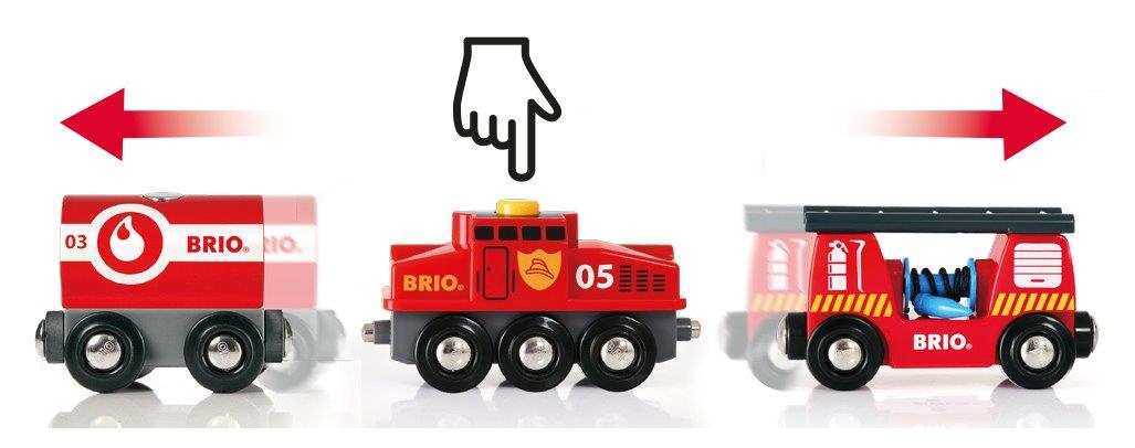 BRIO Rescue Firefighting Train