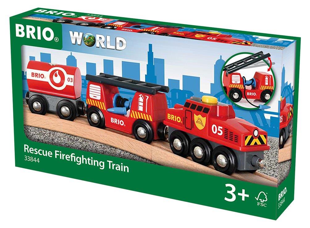 BRIO Rescue Firefighting Train