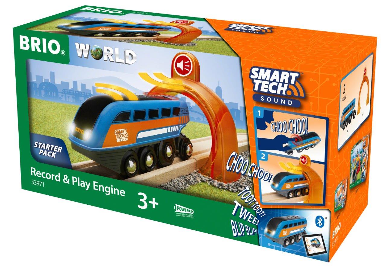 BRIO Record and Play Engine Train Toy