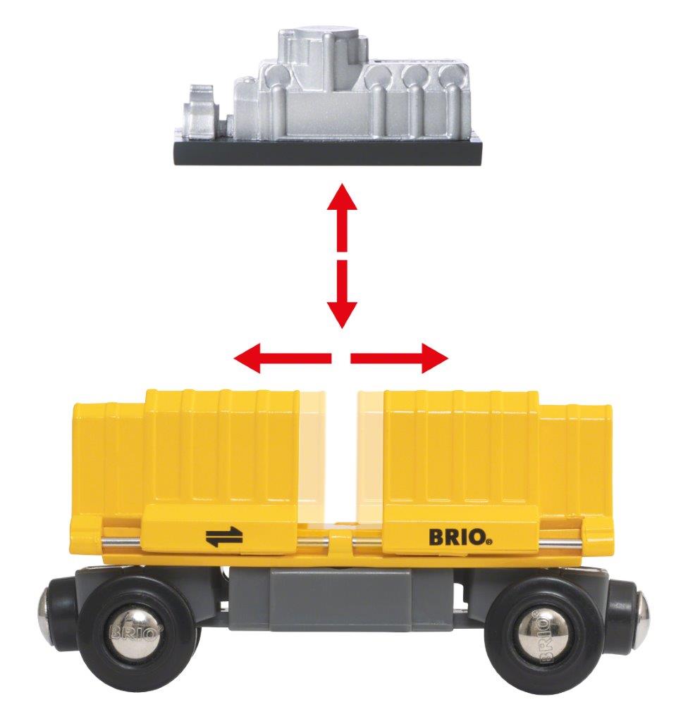 BRIO Three Wagon Cargo Train