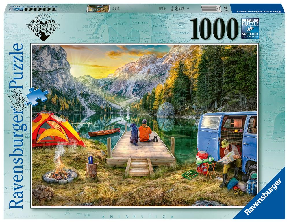 Ravensburger Calm Campside 1000 Piece Jigsaw Puzzle