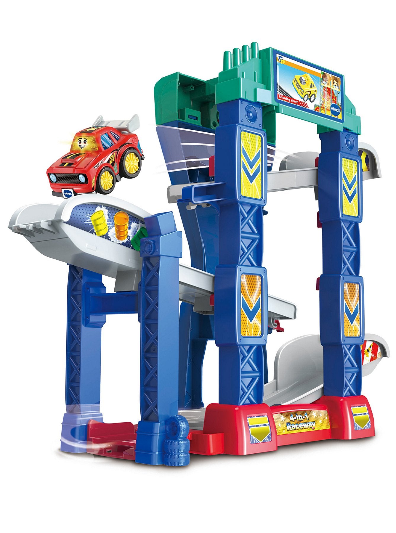 Toot-Toot Drivers® 4-in-1 Raceway