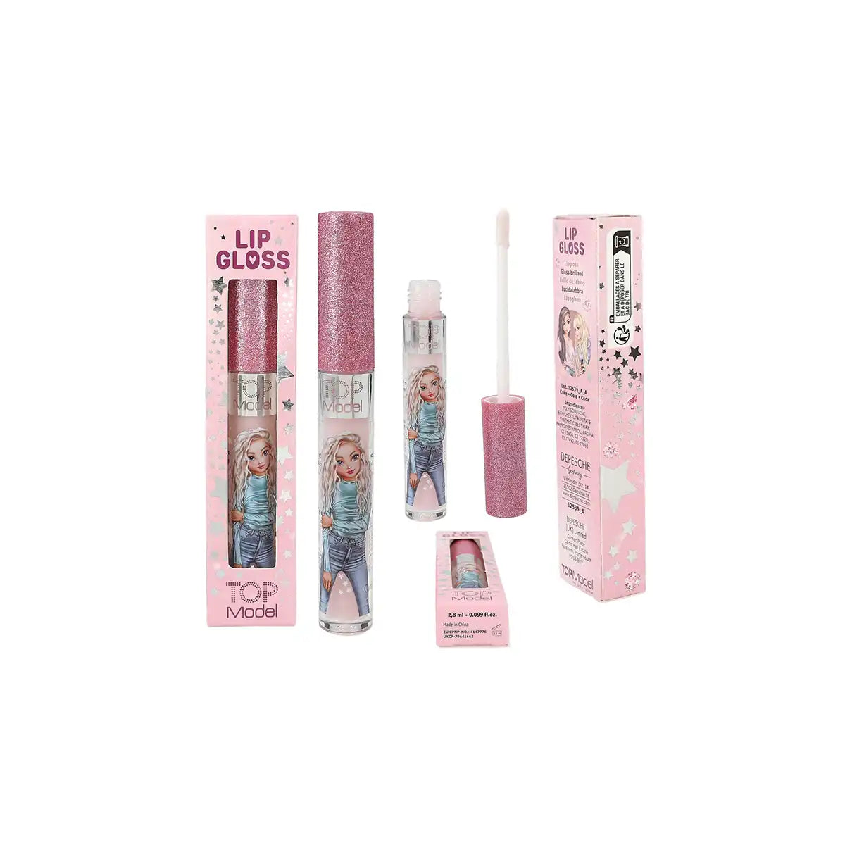 TOPModel Lip Gloss Glitter Queen Assortment