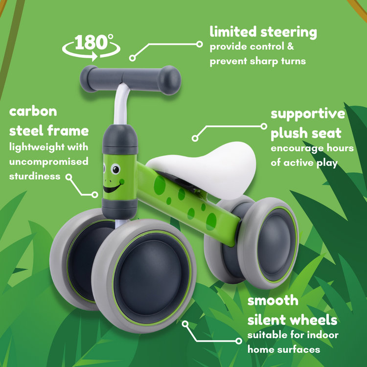 Boldcube Baby Balance Bike (Green)