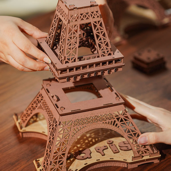 Eiffel Tower with Light