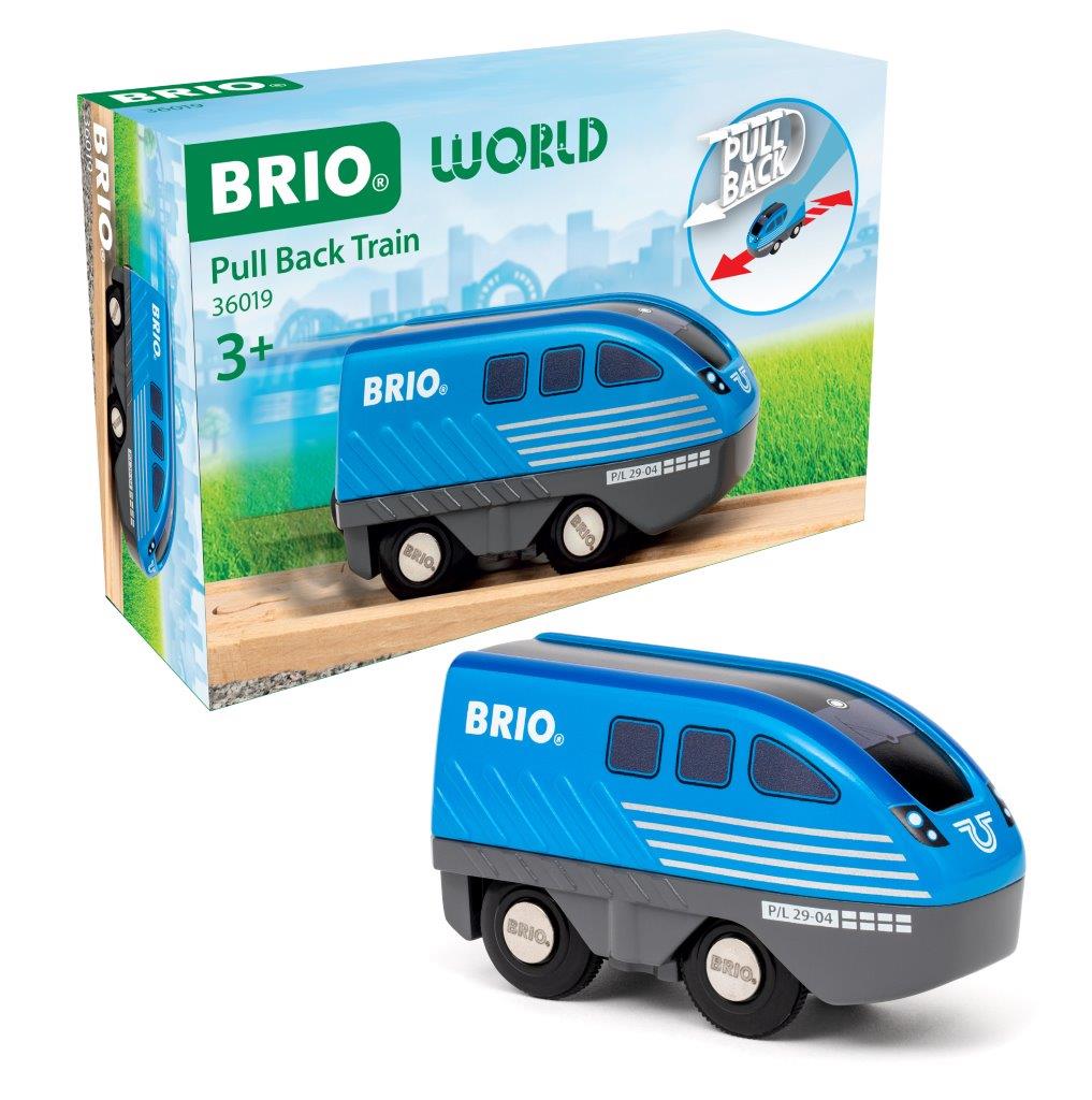 BRIO Pull Back Train