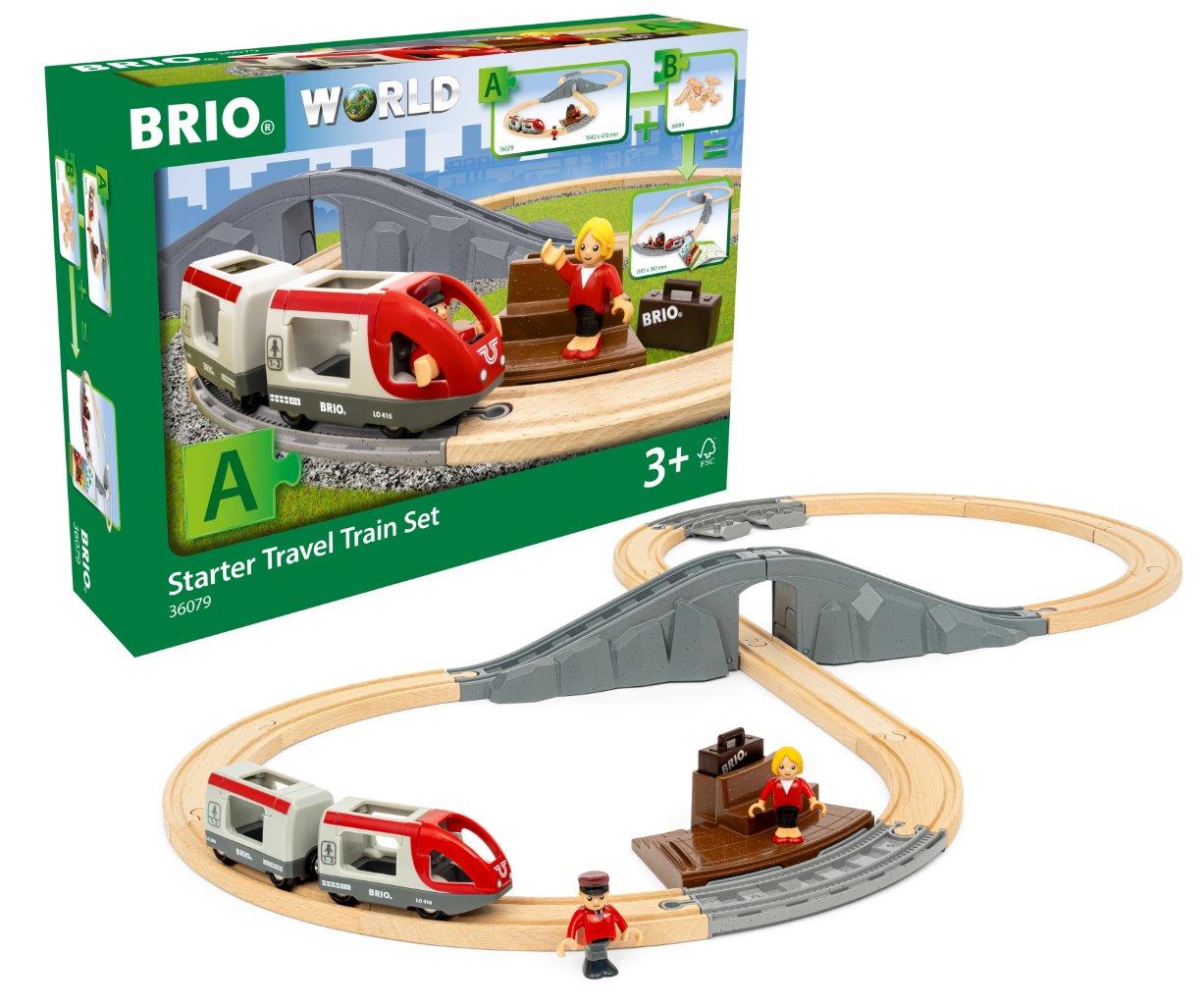 BRIO Starter Travel Train Set