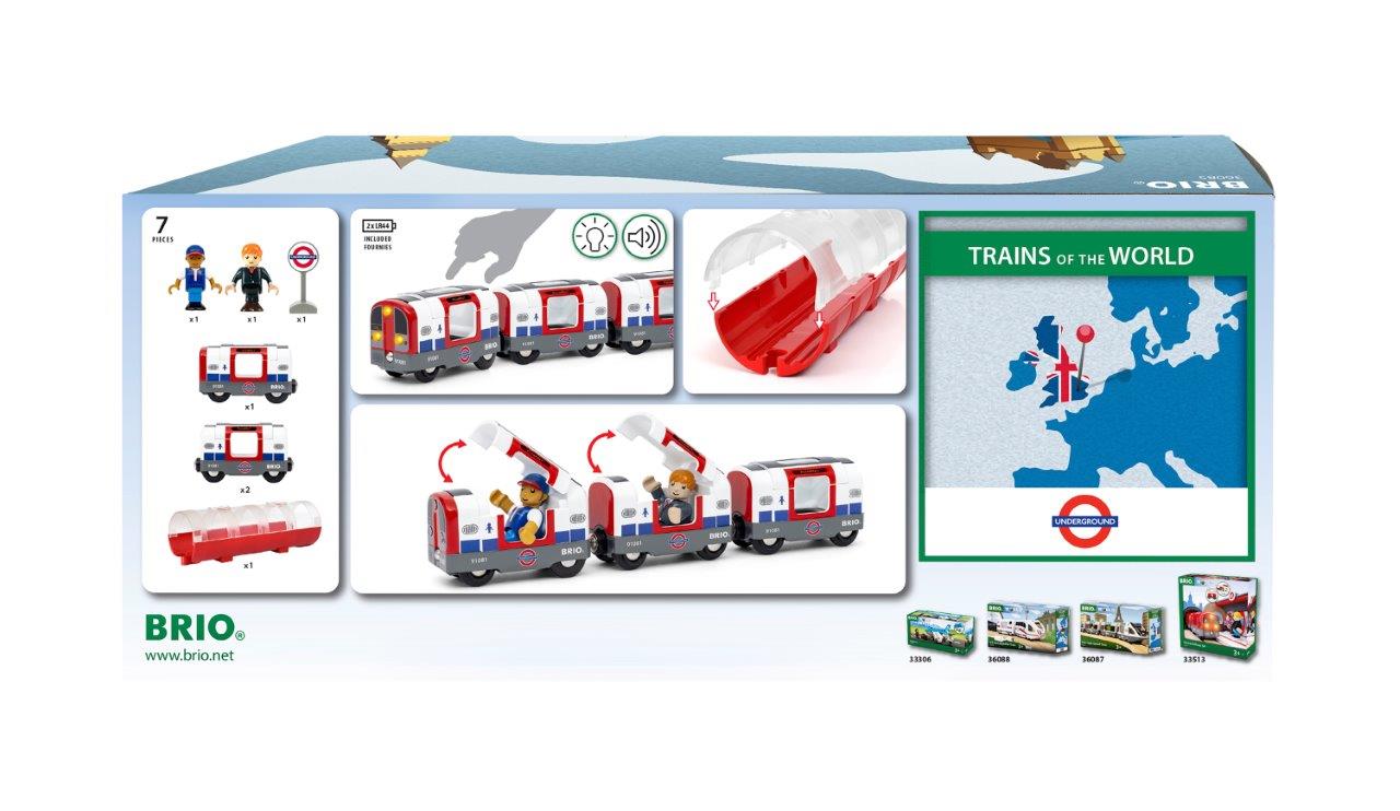 BRIO London Underground Train