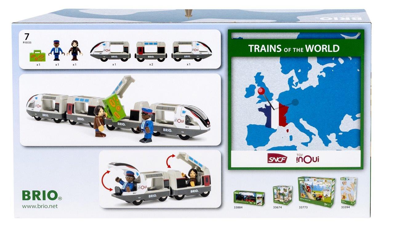 BRIO TGV INOUI Train Set
