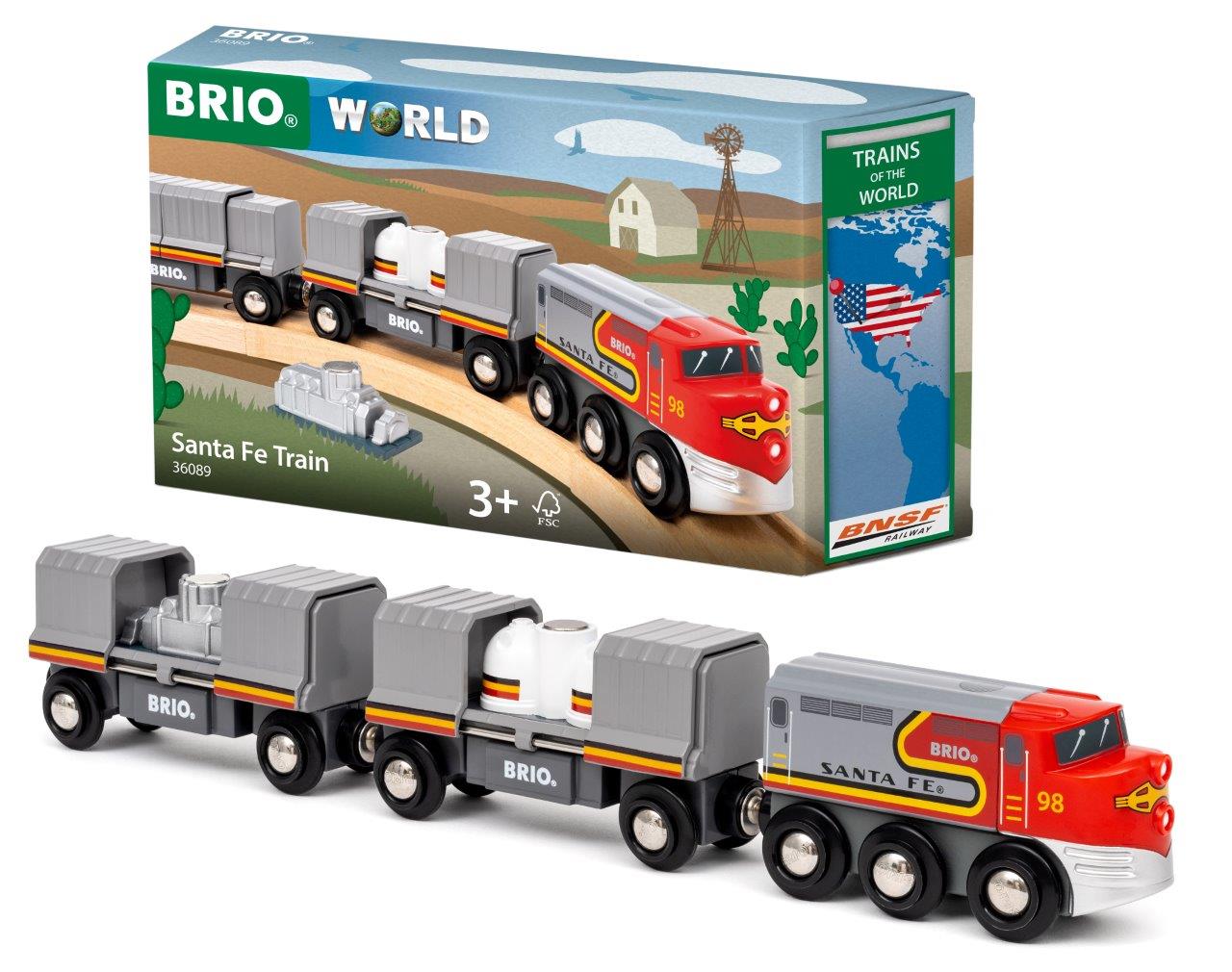 BRIO Trains of the World Santa Fe Train