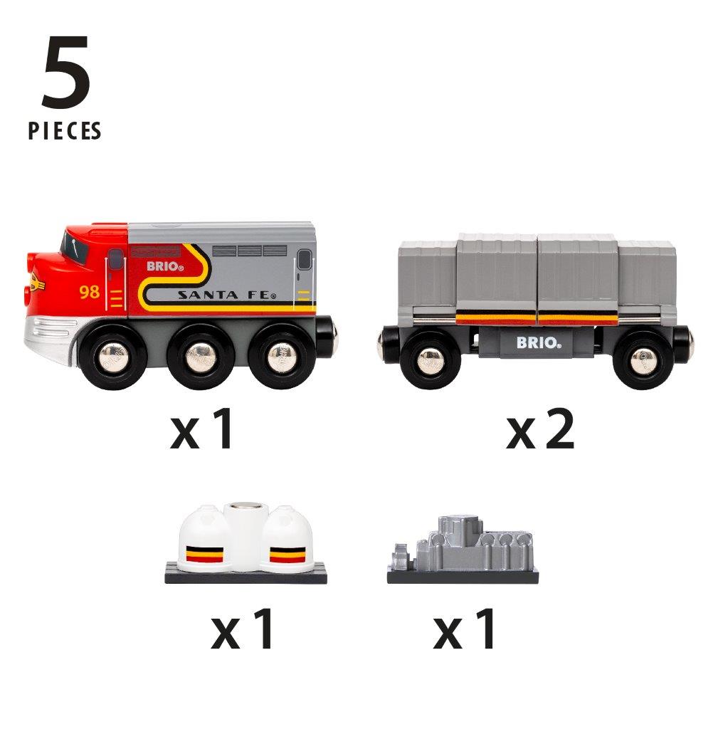 BRIO Trains of the World Santa Fe Train