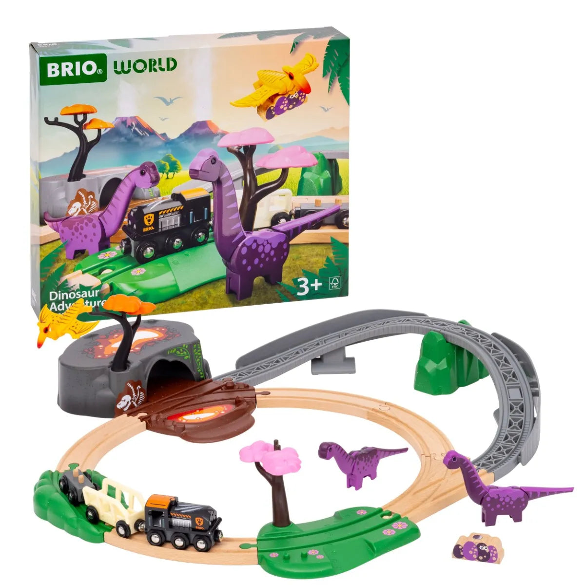 BRIO Dinosaur Adventure Set