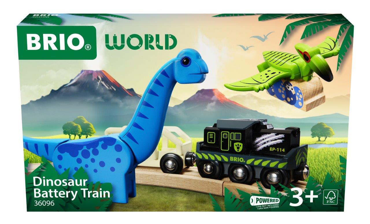 BRIO Dinosaur Battery Train