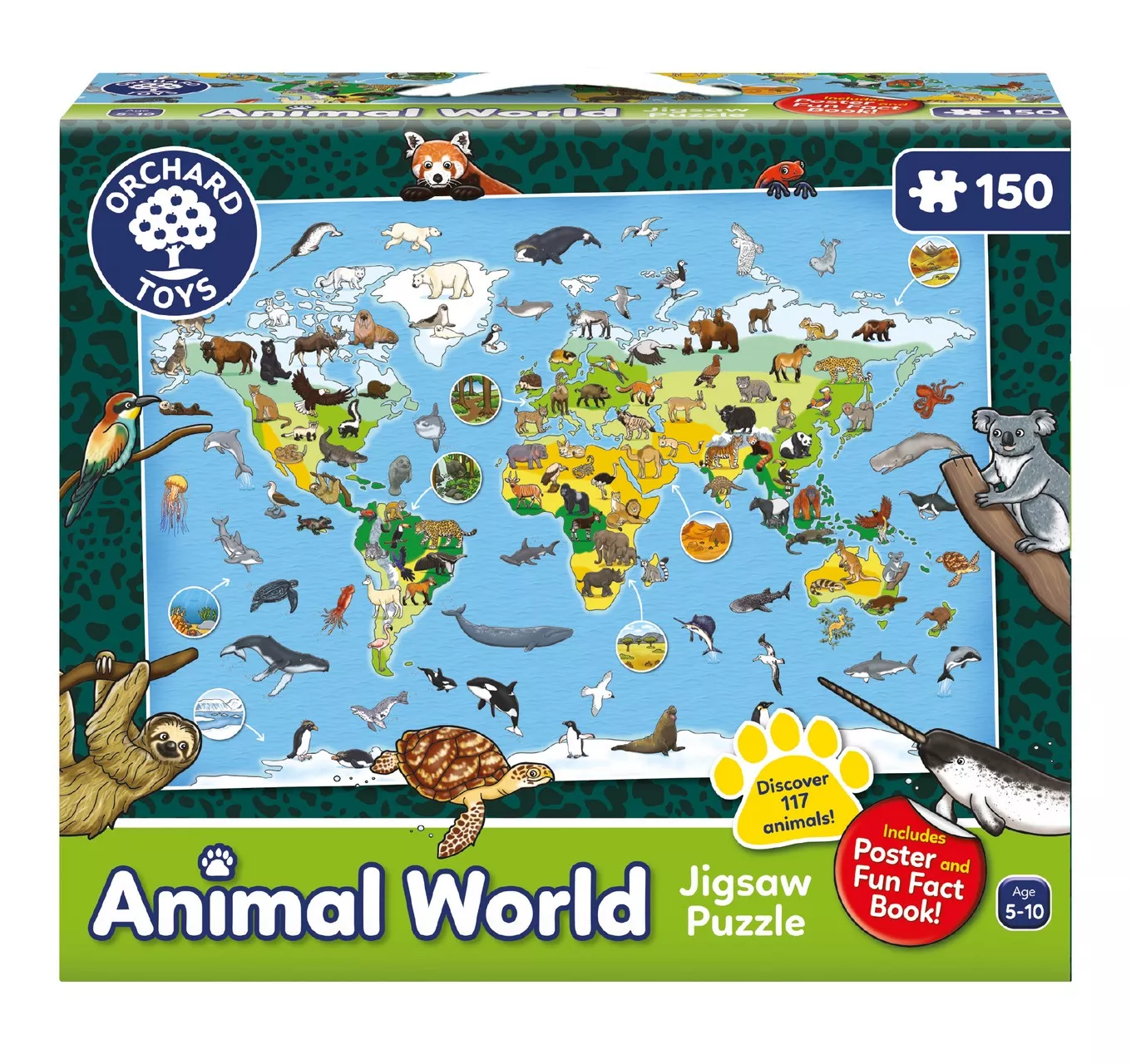 Orchard Toys Animal World Jigsaw Puzzle