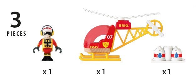 BRIO Fire fighting Helicopter