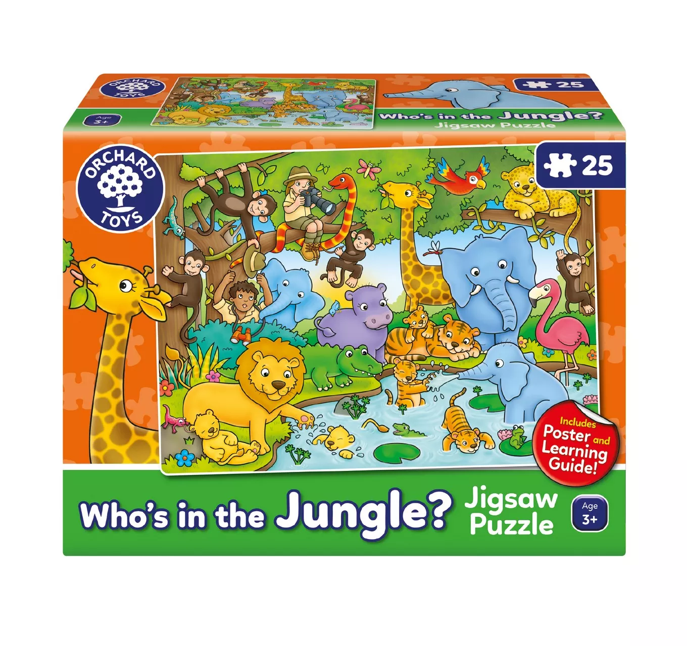 Orchard Toys Who's On The Jungle Jigsaw Puzzle