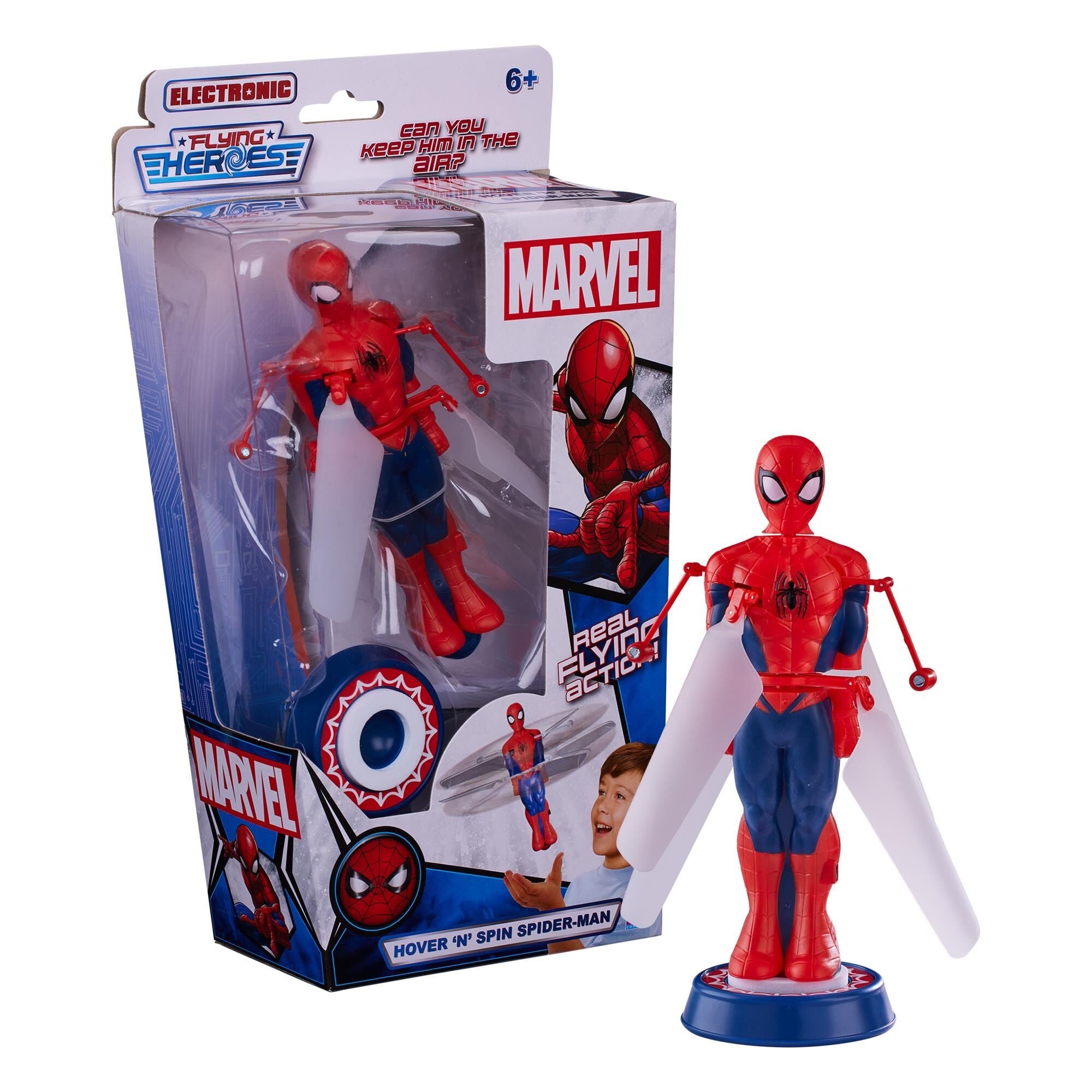 Flying Heroes Hover & Spin Spiderman