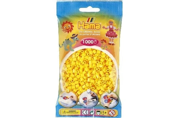 Yellow Hama Beads