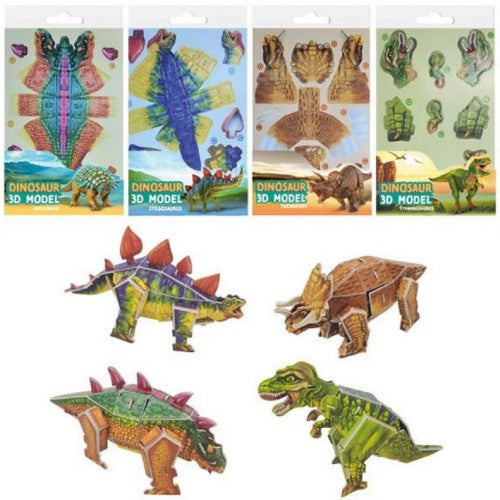 Dinosaur 3D Puzzles Asst