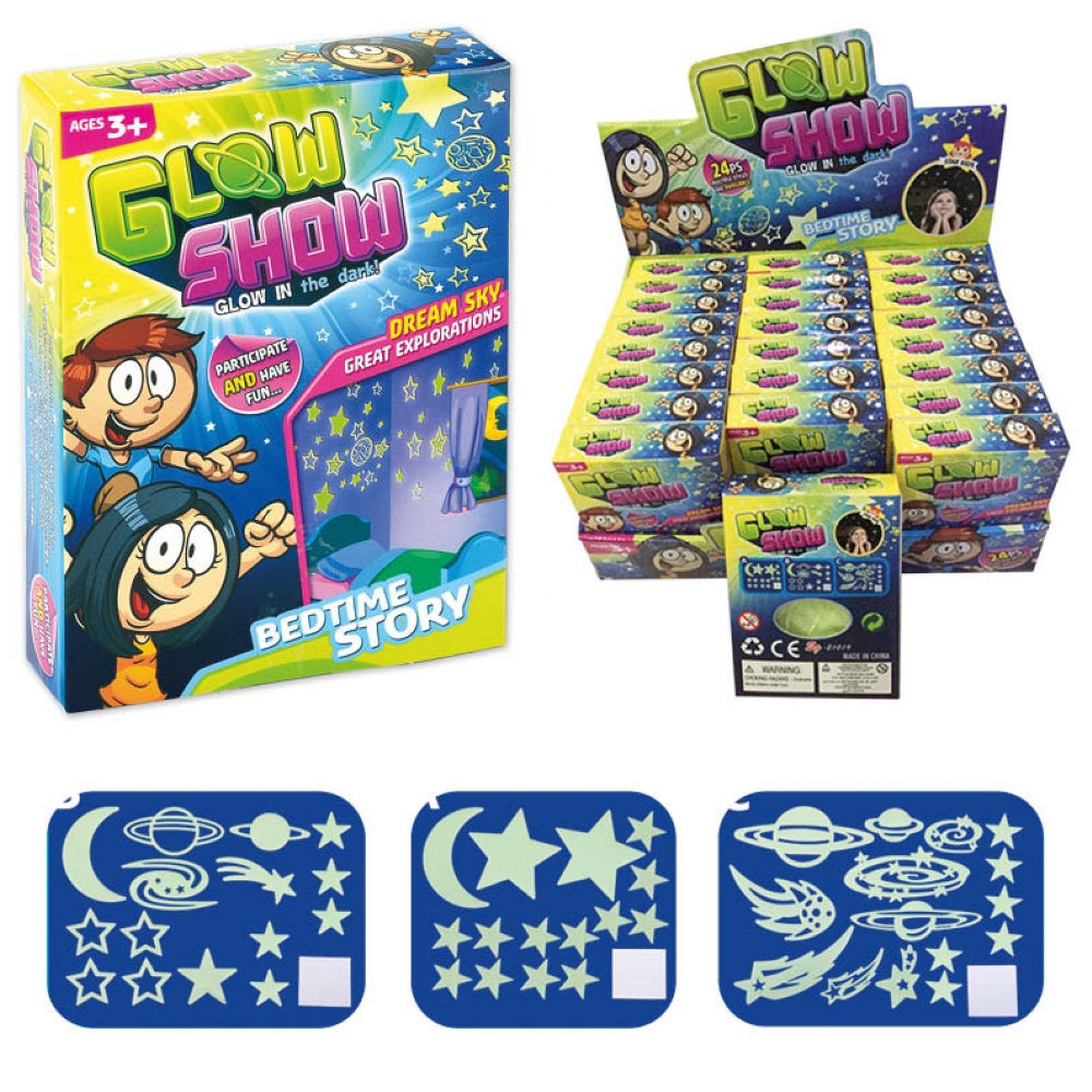 Glow Show Stars & Planets 15pc